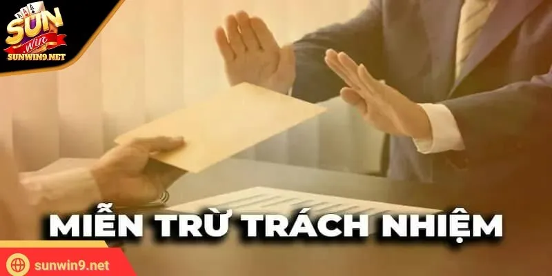 SUNWIN giới hạn miễn trừ trách nhiệm với dữ liệu người dùng