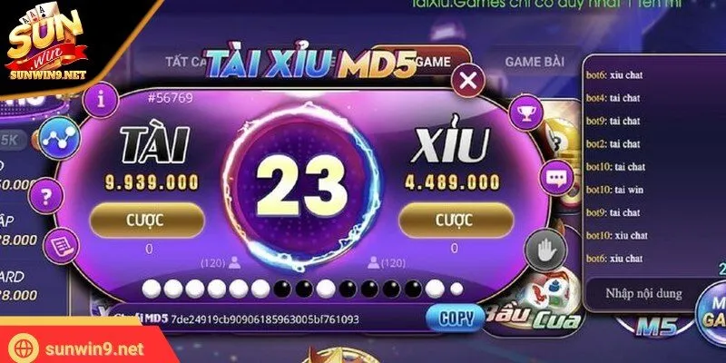 Tài xỉu MD5 gây sốt vì thuật toán minh bạch